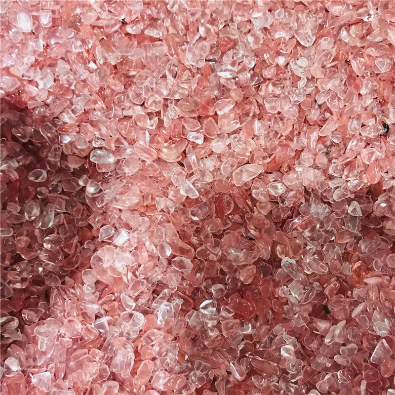 

Natural quartz stone is used for aquarium, garden flower healing home decoration