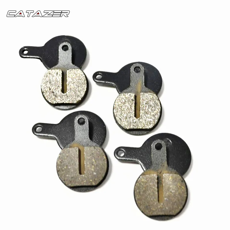 Catazer 4 пары полуметаллических велосипедных дисковых тормозных колодок TEKTR0 LYRA