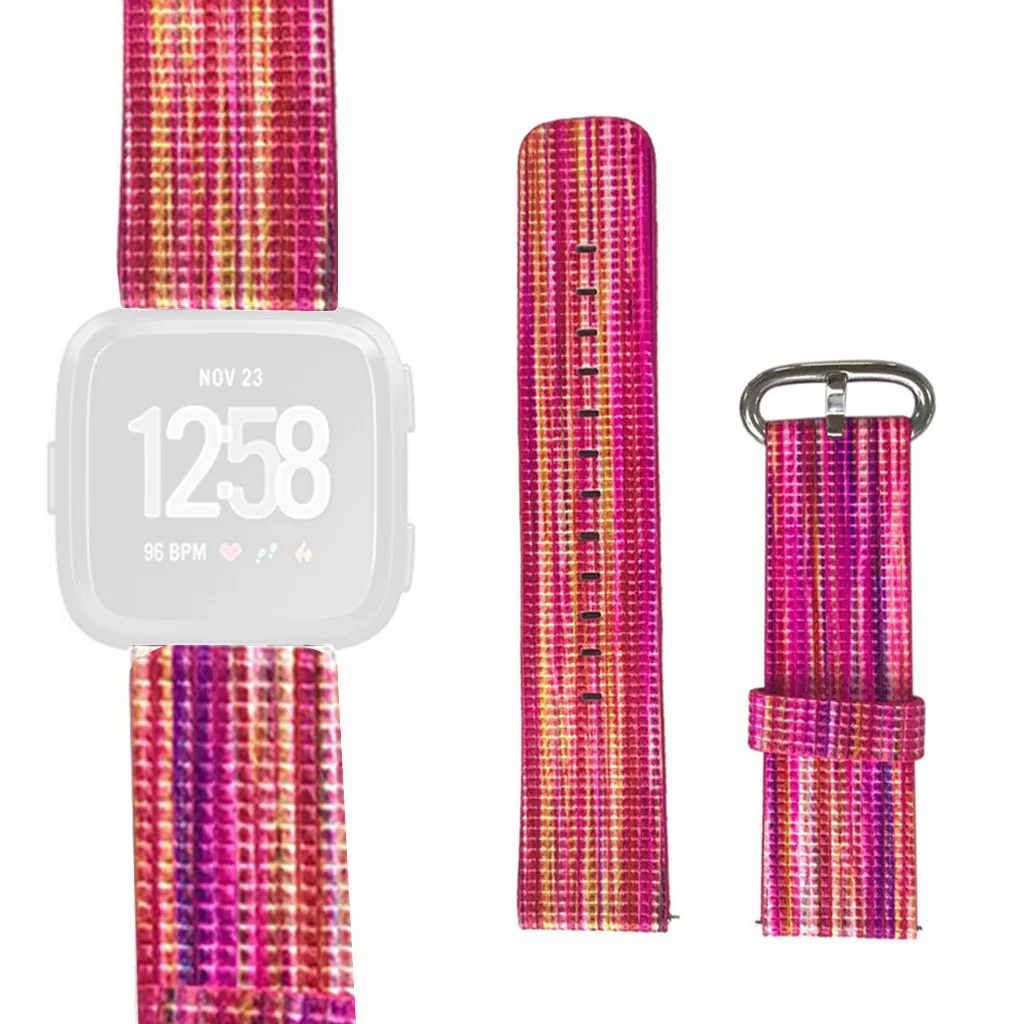 

HIPERDEAL(HIPERDEAL) Smart accessories Lightweight Leather Adjustable Replacement WirstBand Strap men women 2020 For Vers 2