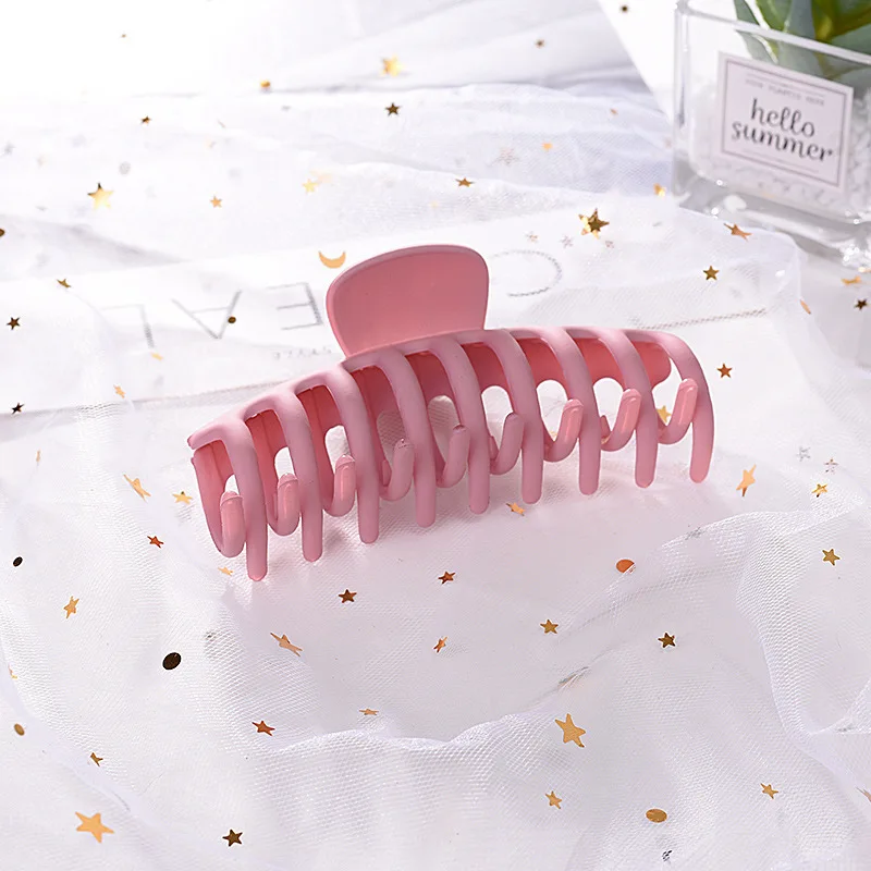 

Fashion Acrylic Big Hair Claws Hair Accessories For Women Korean Elegant Solid Color Hairpins Girl Barrettes Headwear Wholesale