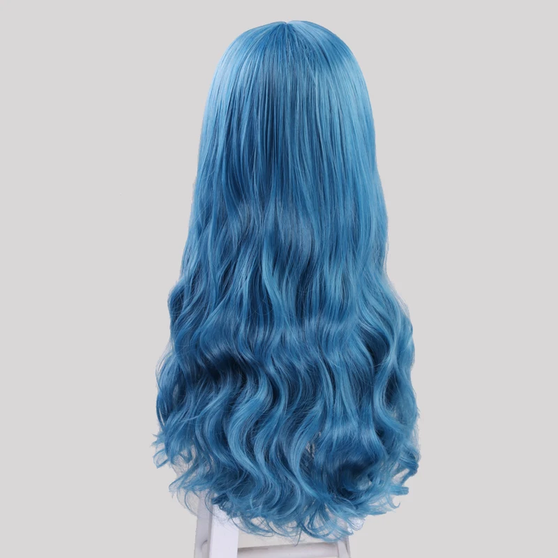 Длинные волнистые костюмы Evie синтетические потоки 2 парика для женщин и мужчин