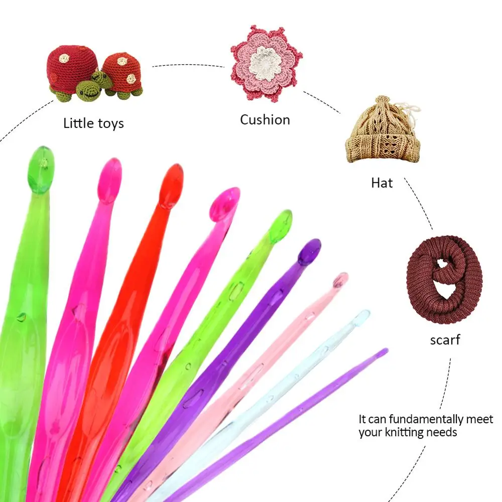 Спицы для вязания крючком из АБС-пластика | Дом и сад