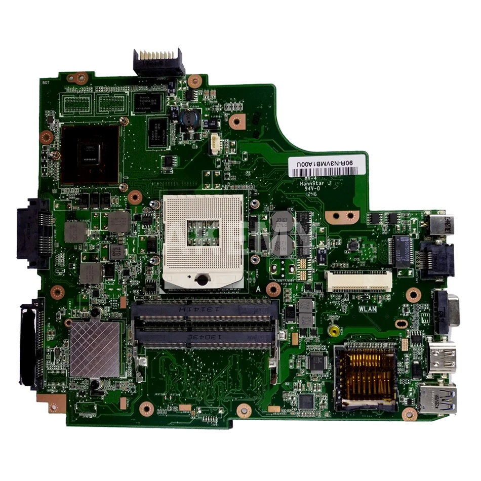 Asepcs K43SJ Материнская плата ноутбука для Asus X43S A43S K43S A83S A84S K43SV материнская 100% OK 1 ГБ