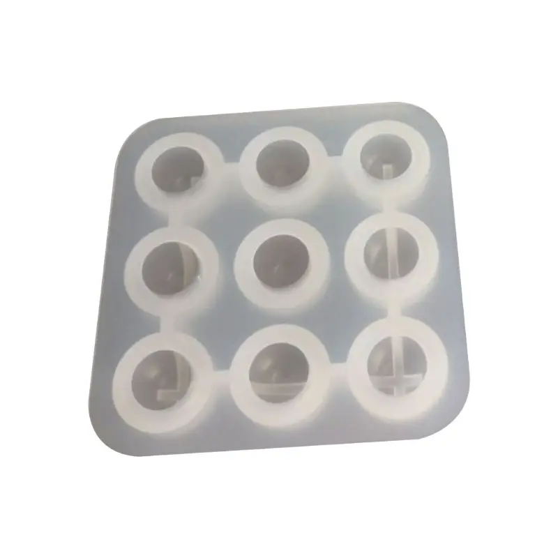 

22mm 9 Compartment Ball Spherical Epoxy Casting Mold Silicone Mould DIY Soap Make Fun in Home