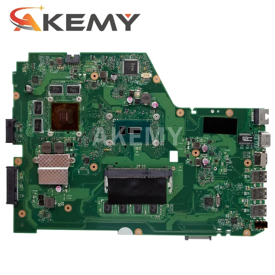 Материнская плата Akemy X751LK REV 2 0 для For Asus X751LKB X751LX материнская ноутбука GTX 850M 4G RAM I7
