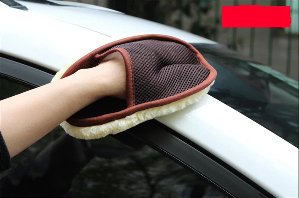 Перчатки для очистки салона автомобиля уход за мотоциклом восковая тряпка