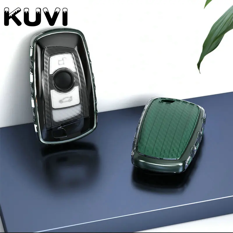 Чехол для автомобильных ключей Мягкий защитный чехол из ТПУ BMW 520 525 F10 F30 F18 118i 320i 1 3