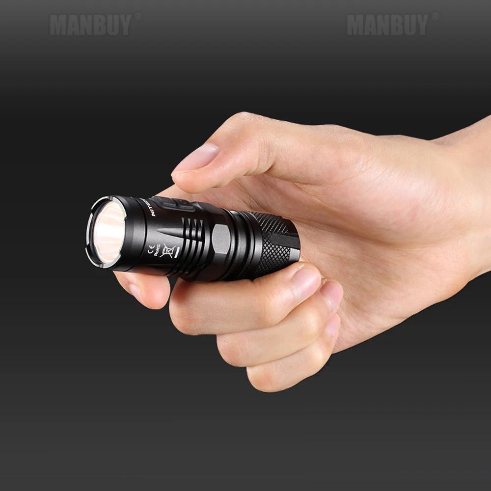 NITECORE EC11 XM L2 U2 светодиодный фонарик 900 люмен Водонепроницаемый спасательный поиск