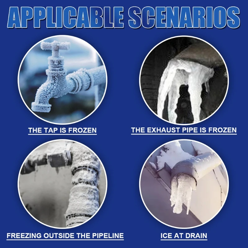 100 мл прозрачный зимний распылитель для Размораживания Труб быстрое