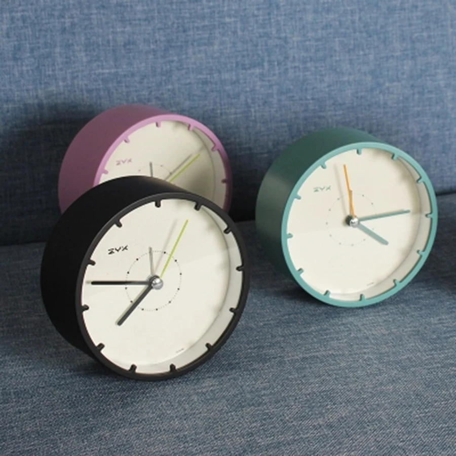 Механические настольные часы с будильником мини будильник светящиеся Reveil Masa Saati