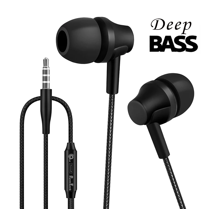 

Wired Earphones Hifi Headphones 1.2M In ear Deep Bass Stereo Earbuds Gaming headset W/Mic For Iphone Samsung LG xiaomi and Pc