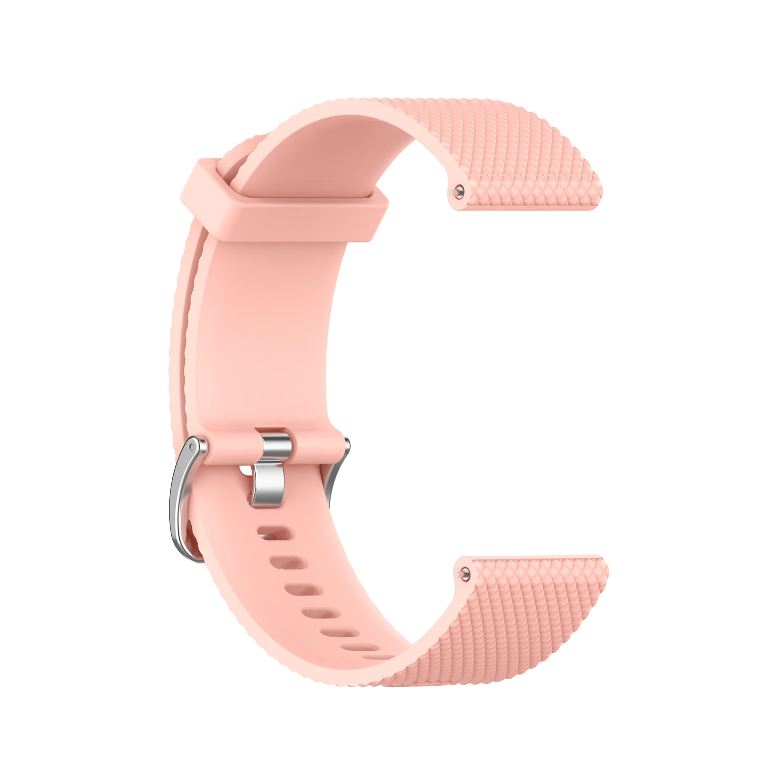 Light Pink FIFATA 20/22 мм силиконовый браслет для Полар-флиса зажечь для Xiaomi Huami GTS/Amazfit GTR 47 мм, 42 мм, версия Смарт-часы-браслет для huawei GT - Цвет: Light Pink