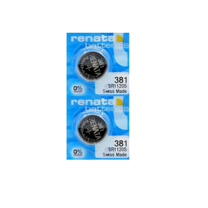 5 шт./лот renata 381 100% оригинальная швейцарская Серебряная оксидная батарейка для