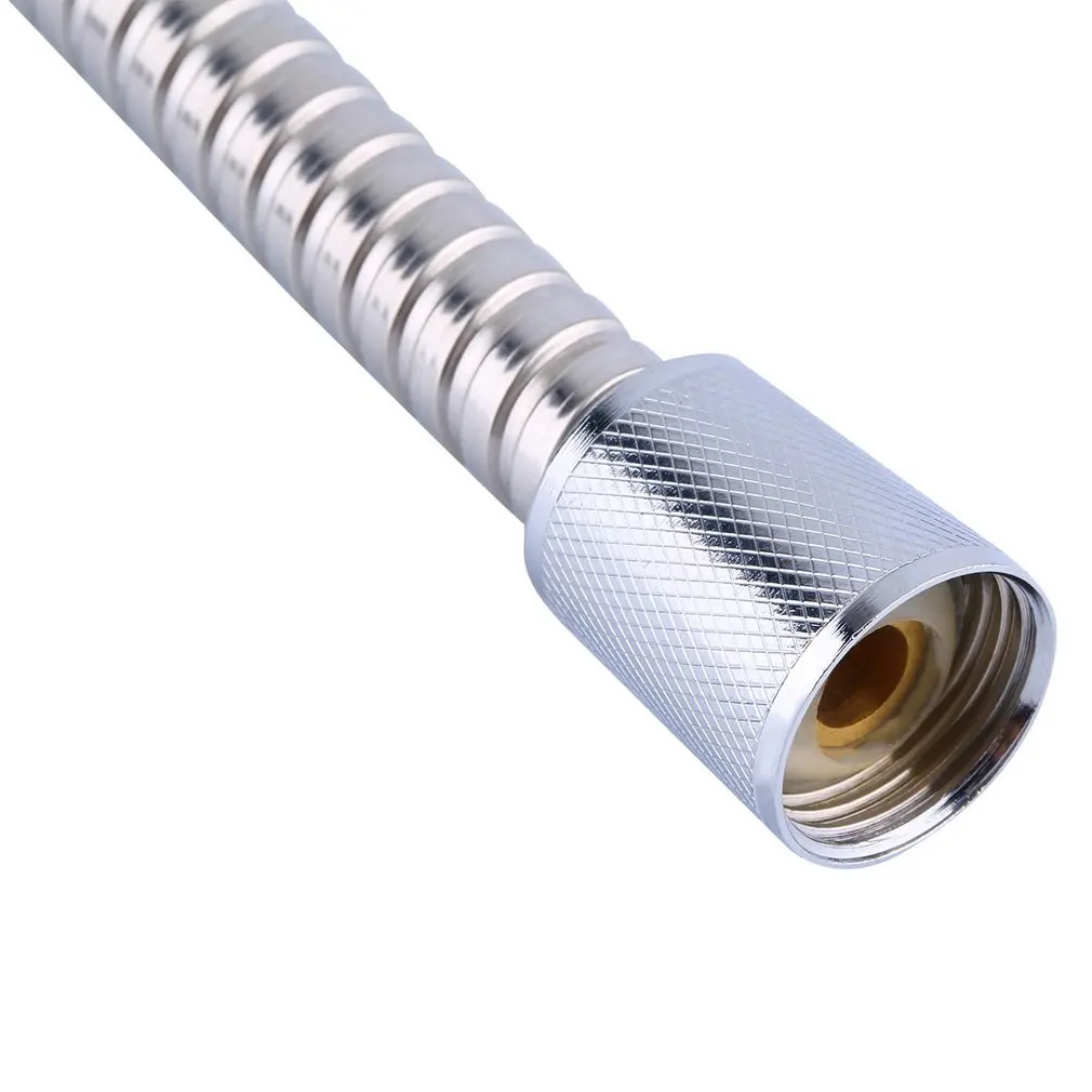 2 м стандартная Гибкая Хромированная душевая головка из нержавеющей стали шланг