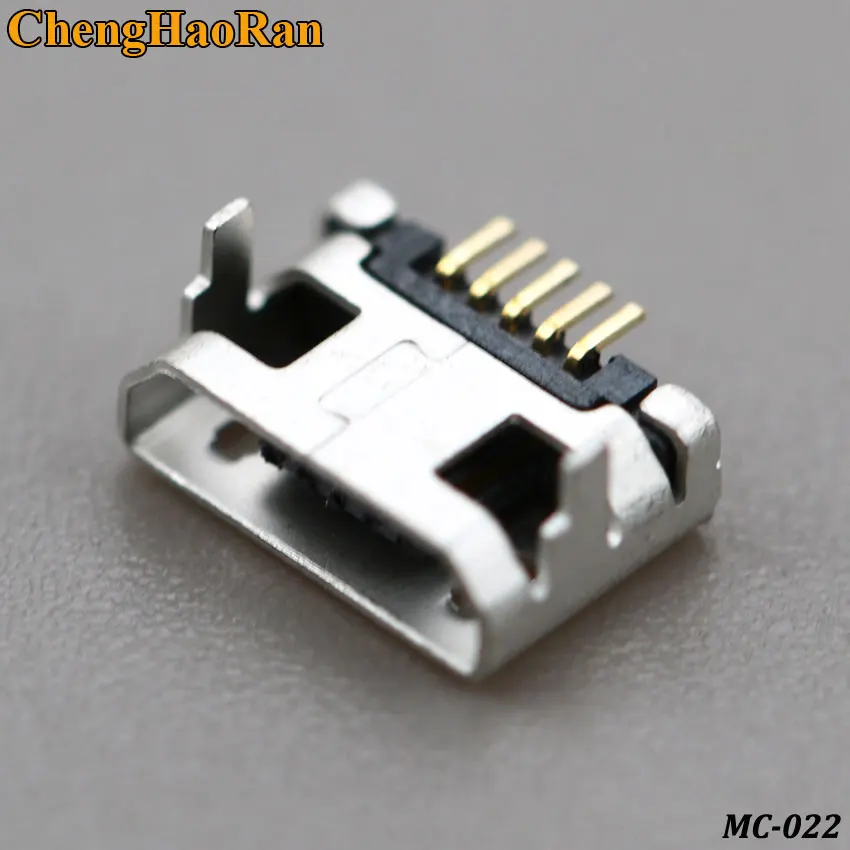 ChengHaoRan 2 шт. Micro USB 5p разъем зарядного устройства для Nokia Lumia 610 N610 Lenovo A10-70 A370E A3000 A3000H
