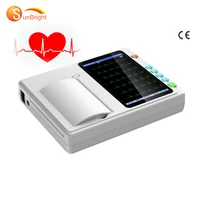 hot sale 3 channel ecg high quality electrocardiograph 3 channel 12 leads ecg machine