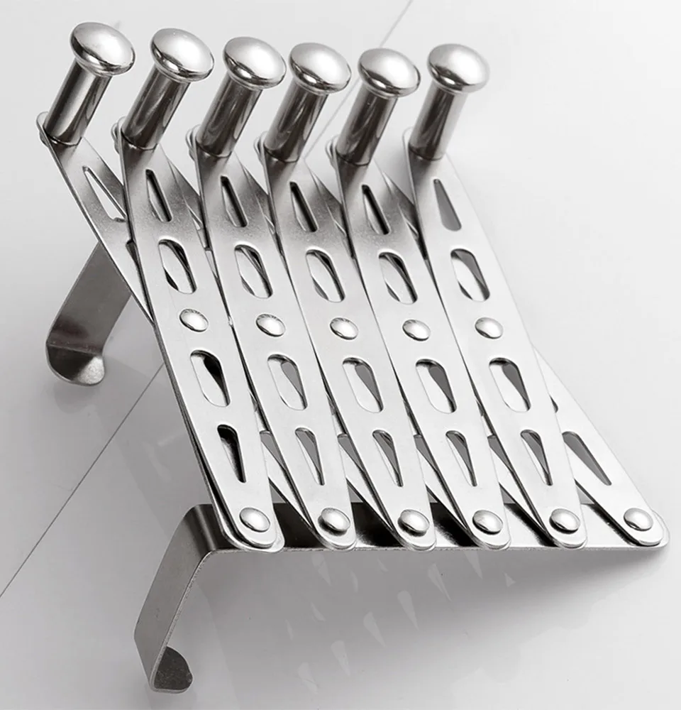 Вешалка для одежды шляпы полотенец 6 крючков|Подставки хранения и стеллажи| |