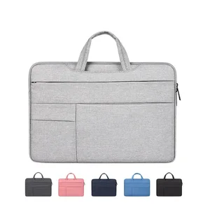 13 14 15 6 notebook laptop bag sleeve bag waterproof polyester apple macbook case huawei pro notebook case briefcase handbag free global shipping