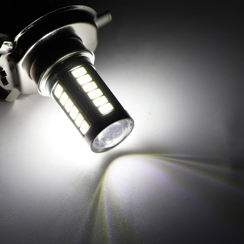 1 шт Высокое Яркость H4 Противотуманные фары Дневные Фары Светильник 5630 33 SMD