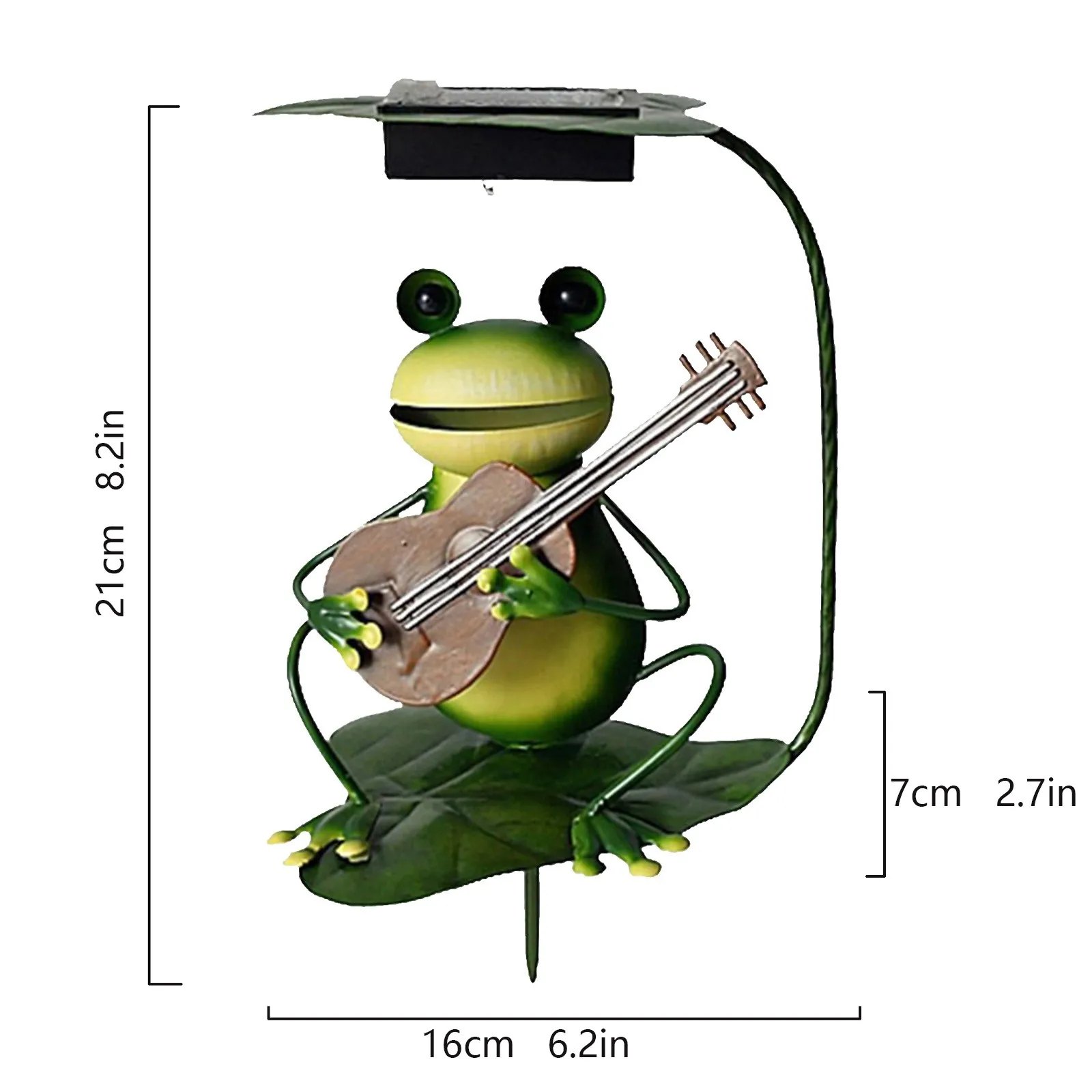 

Solar Lamp Outdoor LED Lawn Lights Landscape Iron Frogs Garden Lights Garden Supplier
