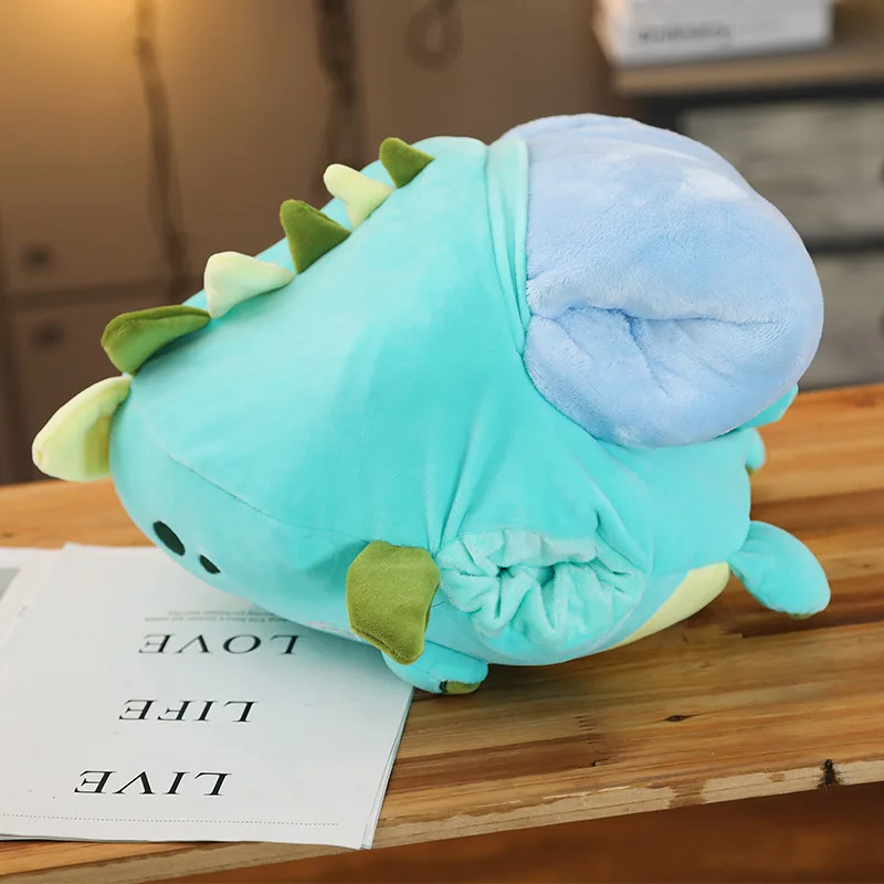 Мягкая набивная Подушка Единорог 3 в 1 подушка с одеялом милые плюшевые животные