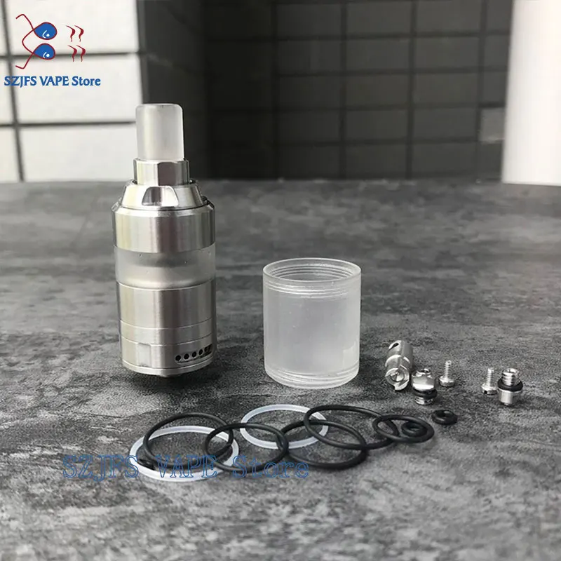 YFTK KA V8 Style RTA Nano полный комплект 22 мм Vape Tank MTL одна катушка DIY обслуживаемый