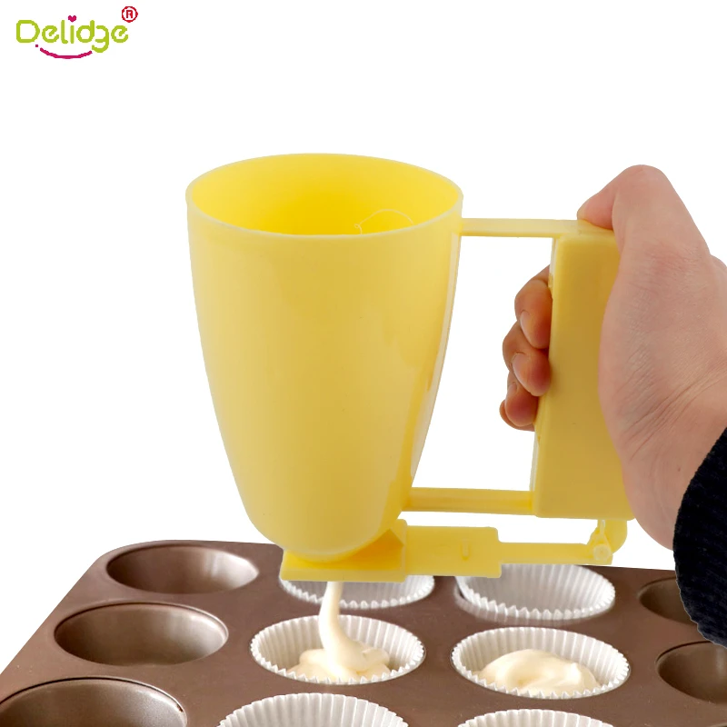 Delidge Кондитерские ручки дозатор для теста DIY для изготовления торта помощник чашка Тесто крем сепаратор для мяса кухонный торт инструмент для выпечки