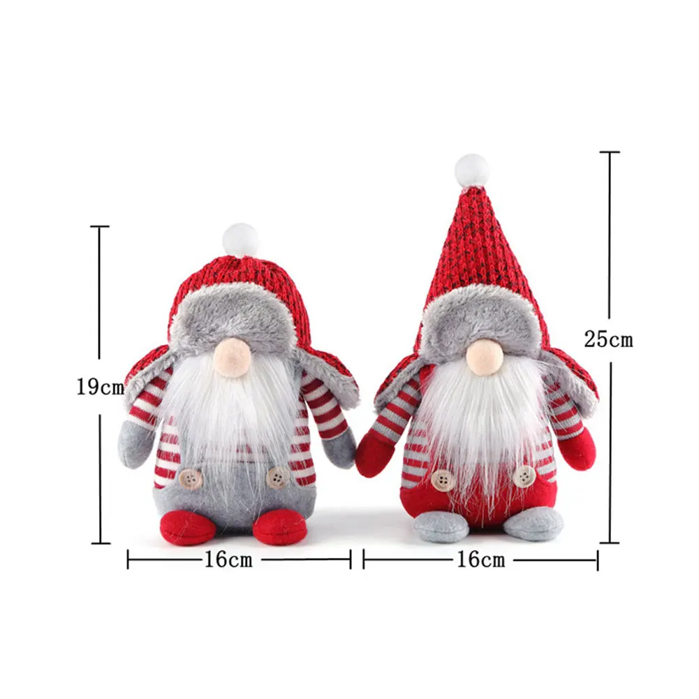 Christmas Gnome Faceless Doll Merry Decorations For Home CHristmas Ornament Xmas Navidad Natal New Year 2022 Gifts | Дом и сад