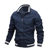 mens autumn and winter plus velvet warm sports solid color coat mens golf clothing male sports jacket fashion casual coat
