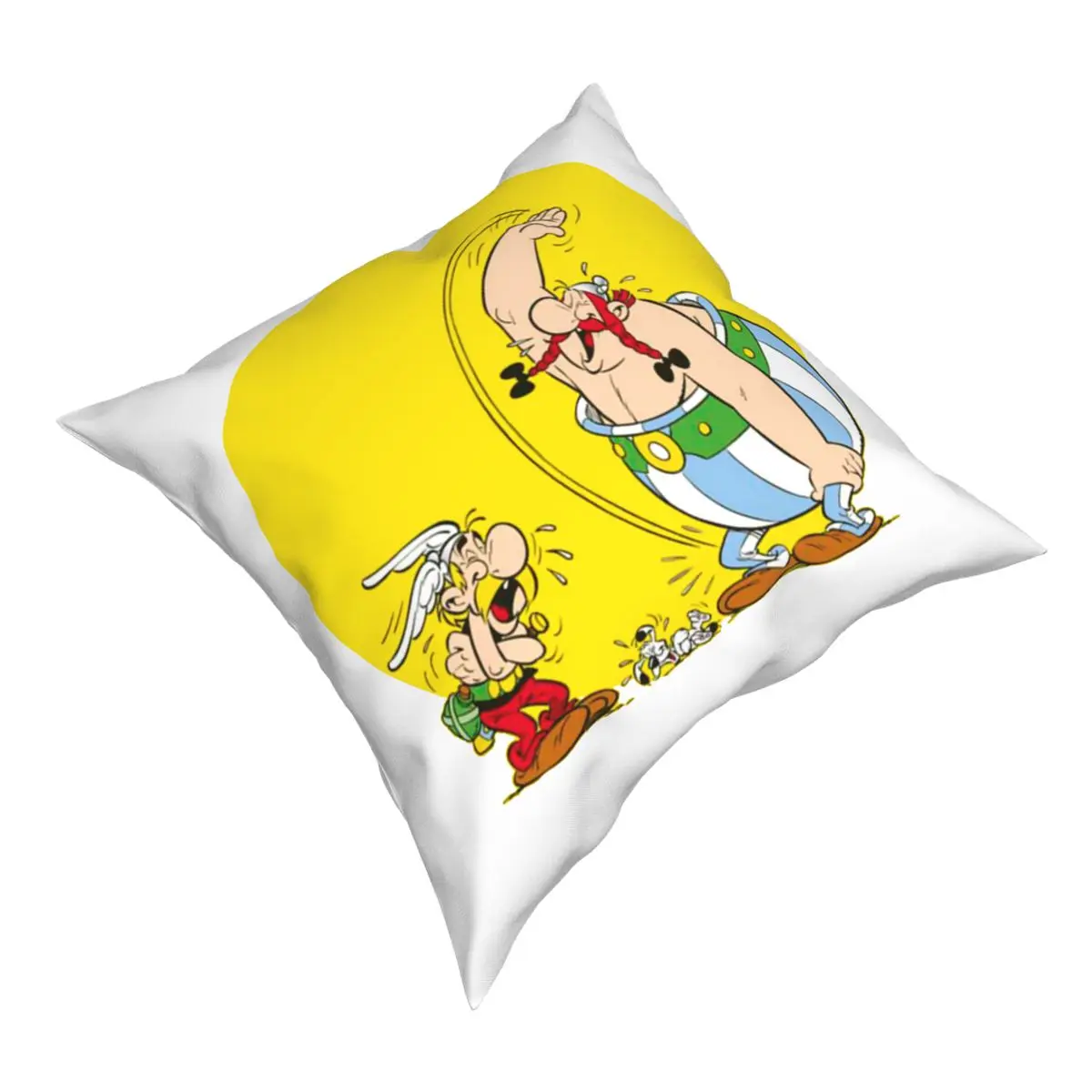 Подушка для дома Asterix и Obelix декоративная с рисунком двусторонним гостиной | Дом