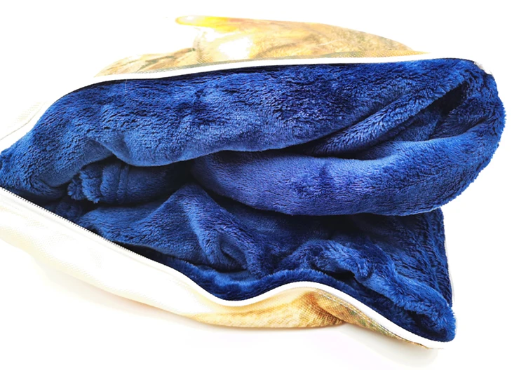 Карамельные милые аниме индивидуальное складное одеяло теплое украшение для