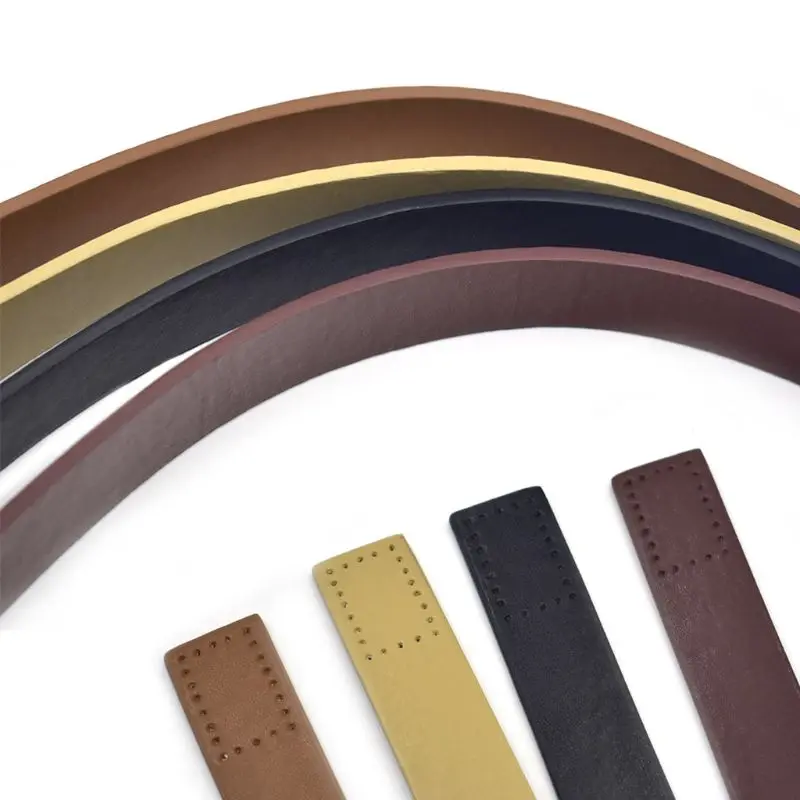 

Fashion New PU Leather Handbag Shoulder Handle Straps Long Shoulder Strap for DIY Handmade Woven Bag Accessories