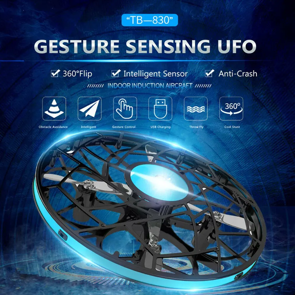 TL954063 НЛО Мини-Дрон вертолет RC Квадрокоптер зондирования и света игрушка для дома четырехосный НЛО Мини Дрон
