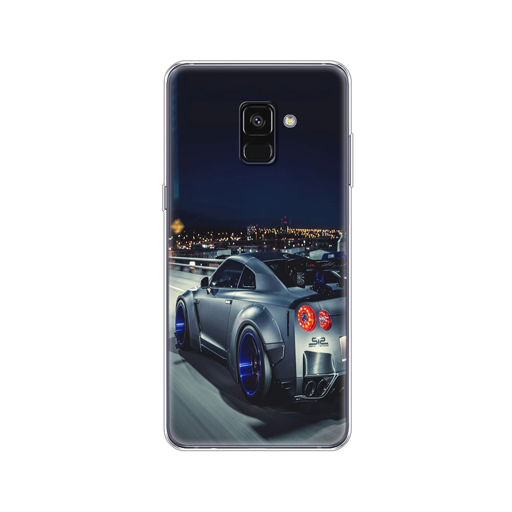 Силиконовый чехол для Samsung Galaxy A8 2018 A530 A530F мягкий ТПУ телефона Plus A730 A730F прозрачная