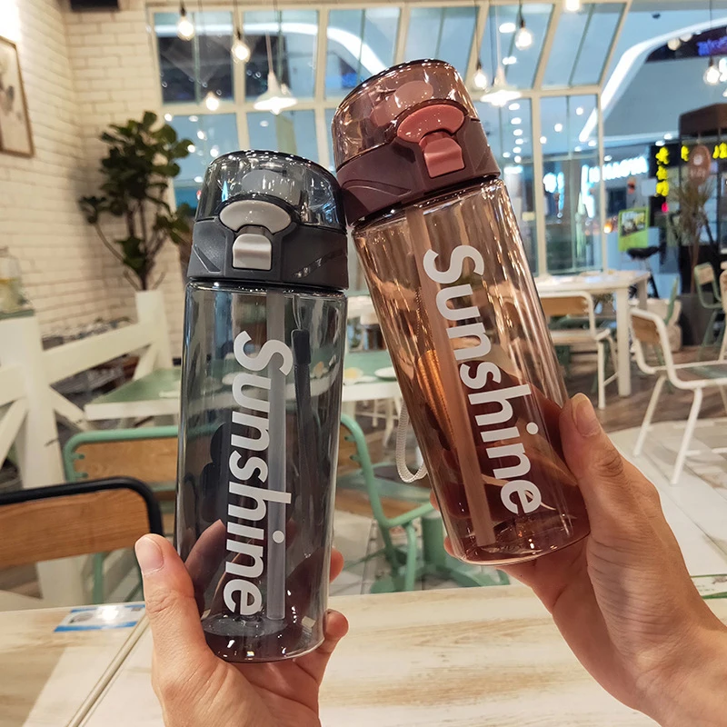 Спортивная бутылка для школы путешествий на открытом воздухе портативная