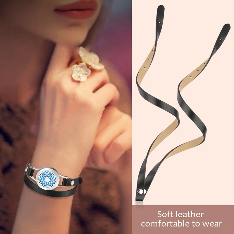 Красочный браслет из натуральной кожи с единорогом 25 мм магнитный искусственной