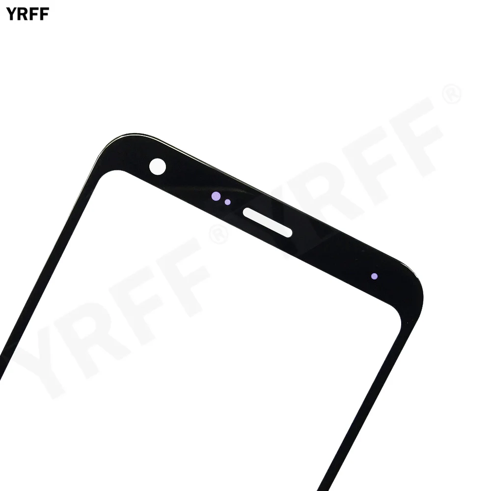 for lg q7 front 5 5 outer glass panel for lg q7 plus q610 mobile touch screen no touch screen phone repair parts 3m glue new free global shipping