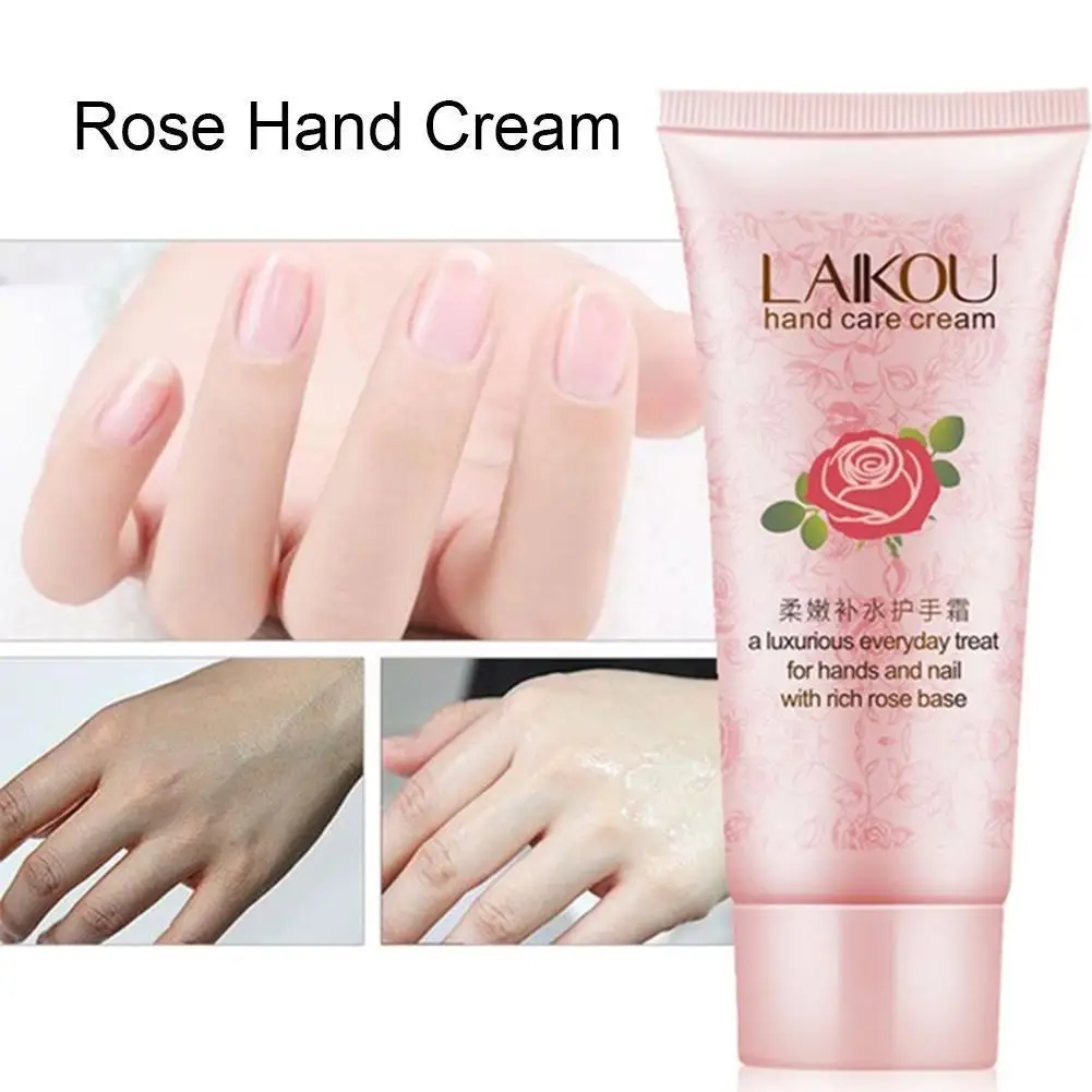 

Portable Rose Nourish Hand Cream Moisture Nourishing Whitening Anti Anti-Aging Cream Care Hand TSLM1 Chapping Hand Hand Lot O7I9