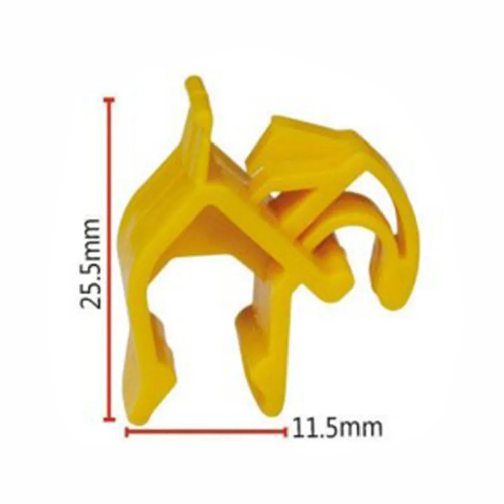 

Зажим для фиксации крышки стержня, 100% новый, гарантия высокого качества, цвет: желтый, легко установить, красивый и практичный.