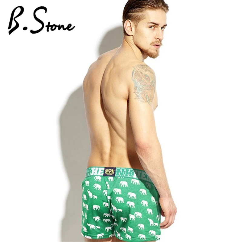 Мужское сексуальное нижнее белье 4 шт. хлопок мужские боксеры шорты | Мужская
