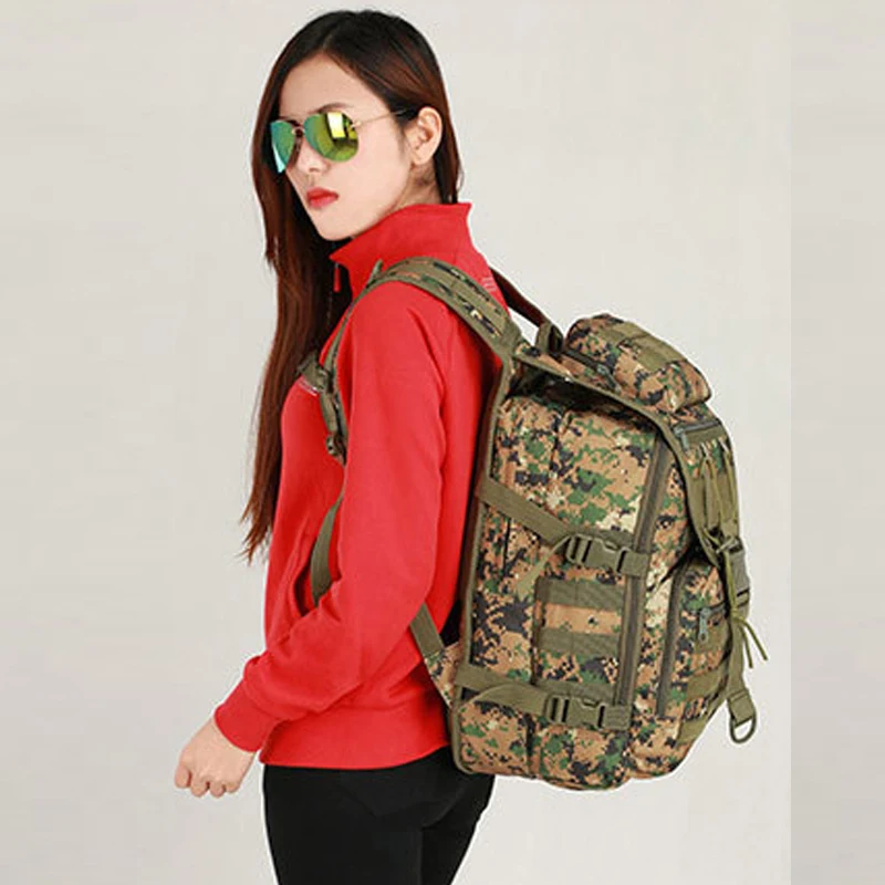 Военный Рюкзак камуфляжная водонепроницаемая Спортивная тактическая сумка 40 л