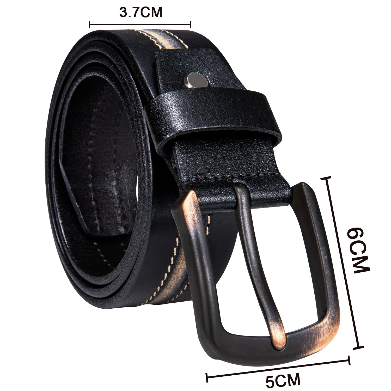 Модные Роскошные Брендовые мужские ремни из натуральной кожи с металлической