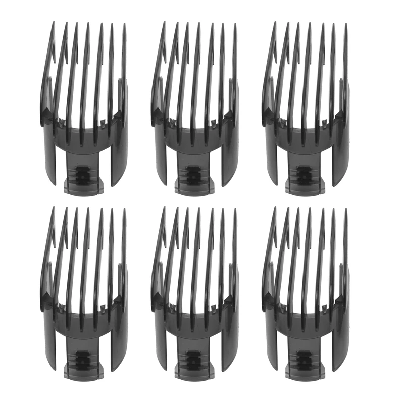 

6 шт., расческа для стрижки волос QC5130 QC5105 QC5115 3-21 мм
