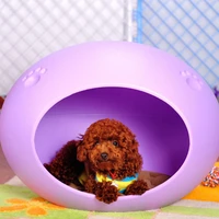 plastic kennel pet dogs house cushion small bed dog luxury sleeping bag pets nest swing creat tapis chien pet products dd6gw