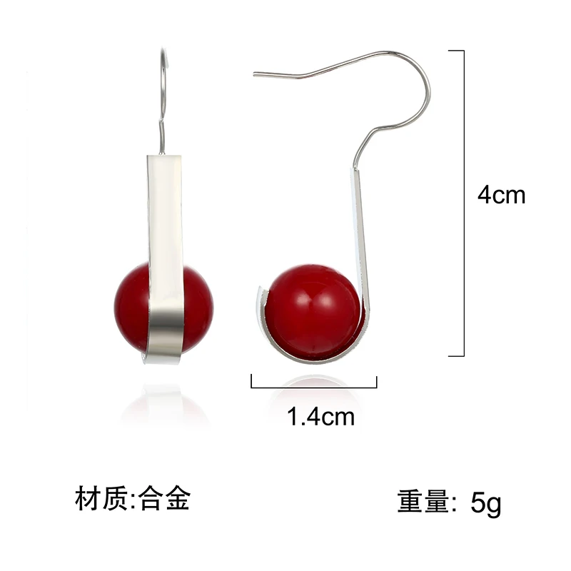 НОВЫЕ геометрические u образные висячие серьги с крючком для женщин модные
