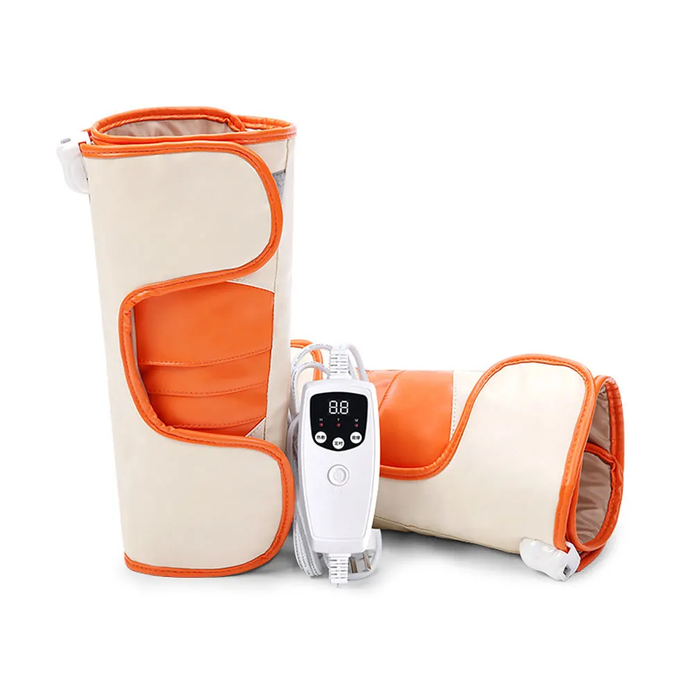 

Electric Hand Massager Palm Finger Air Compression Machine with Heat Acupressure Massage Therapy Numbness Pain Relief Orange