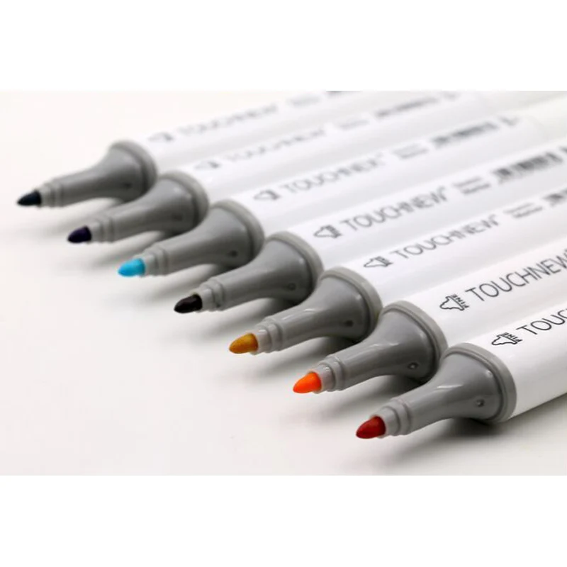 Масляные и спиртовые художественные маркеры 30 60 80 шт./компл.|marker set|colored markers setart |