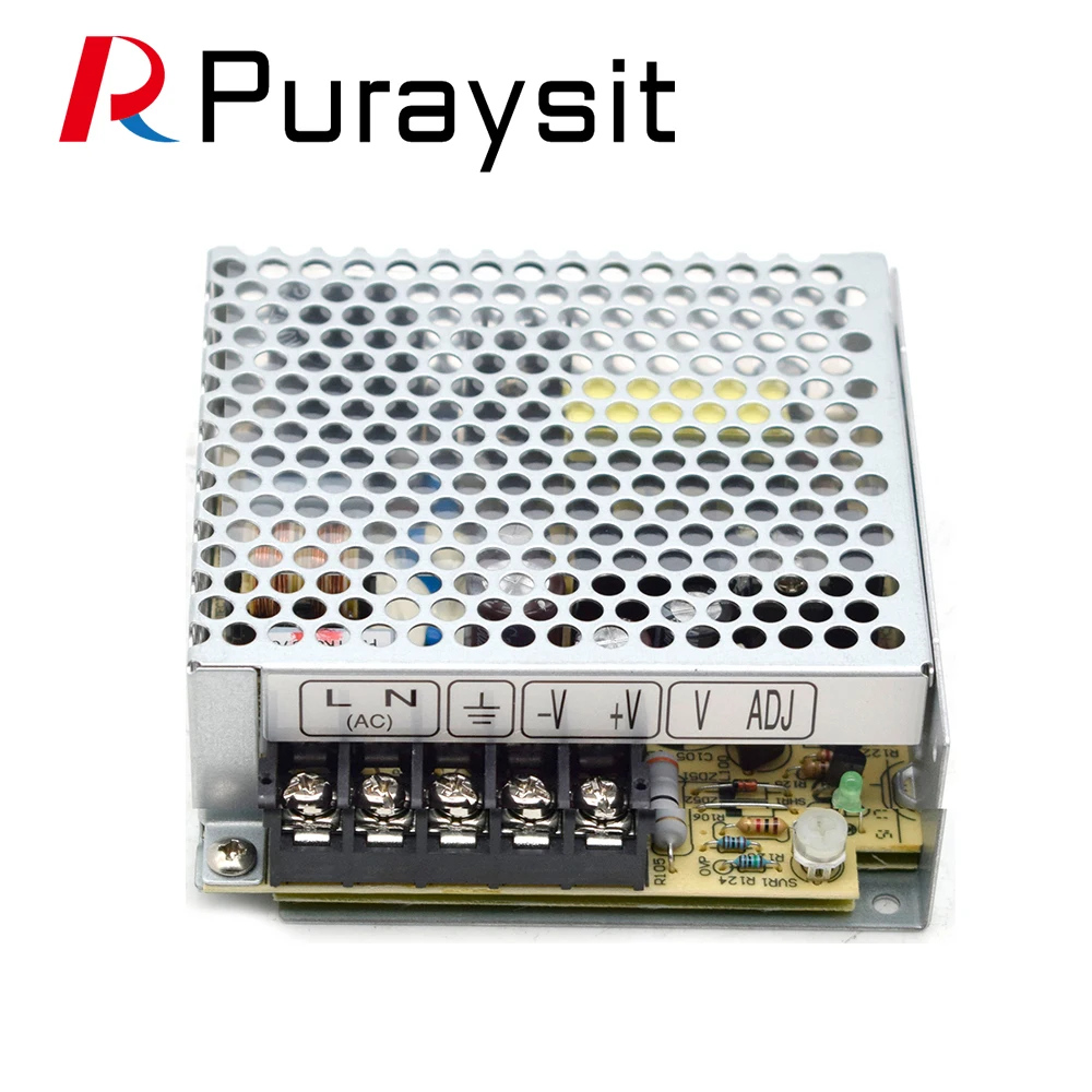 Регулируемый источник питания с одним выходом MeanWell NES-35-15 ac dc 35 Вт 36 5 В 15 24 48 3 А 7 220