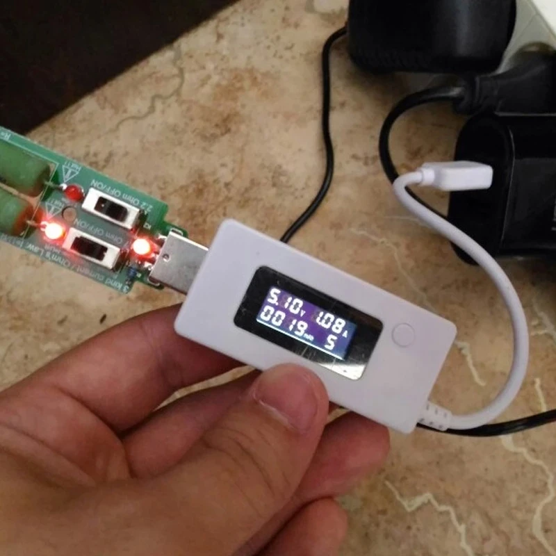USB resistor DC electronic load With switch adjustable 3kind current battery capacity voltage discharge resistance tester | Инструменты