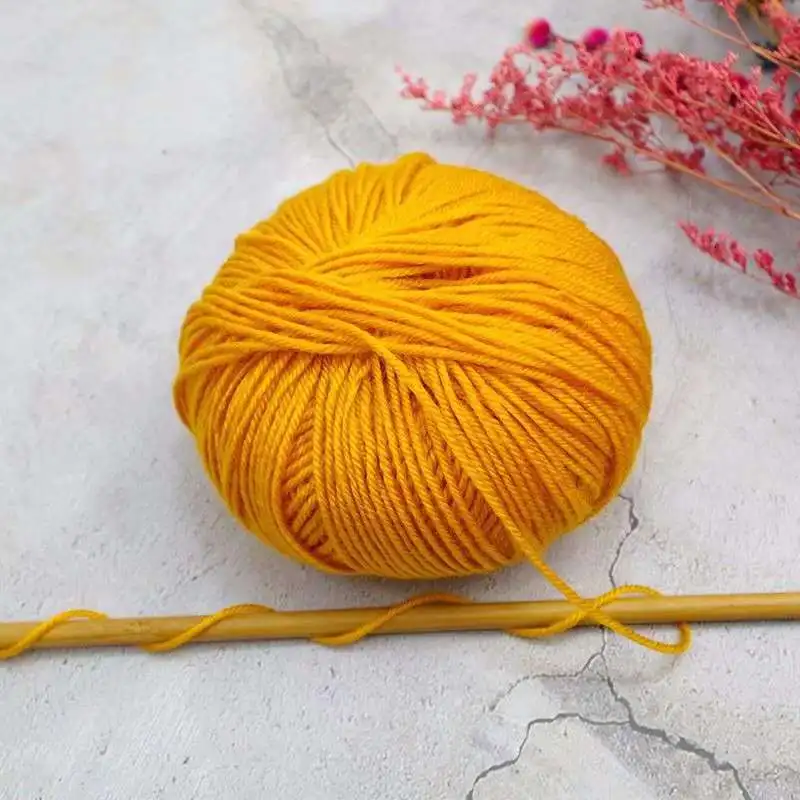10 штук тонкой акриловой пряжи ручное вязание шерсти хлопчатобумажная пряжа для